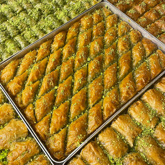 Traditional Turkish Diamond Pistachio Baklava