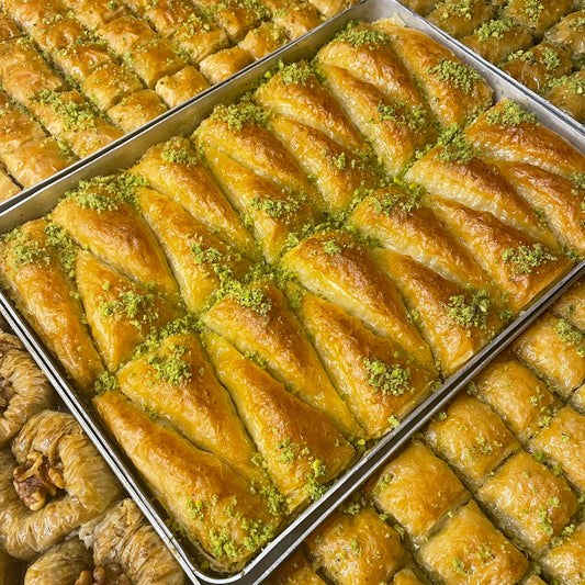 Traditional Turkish Havuch Pistachio Baklava