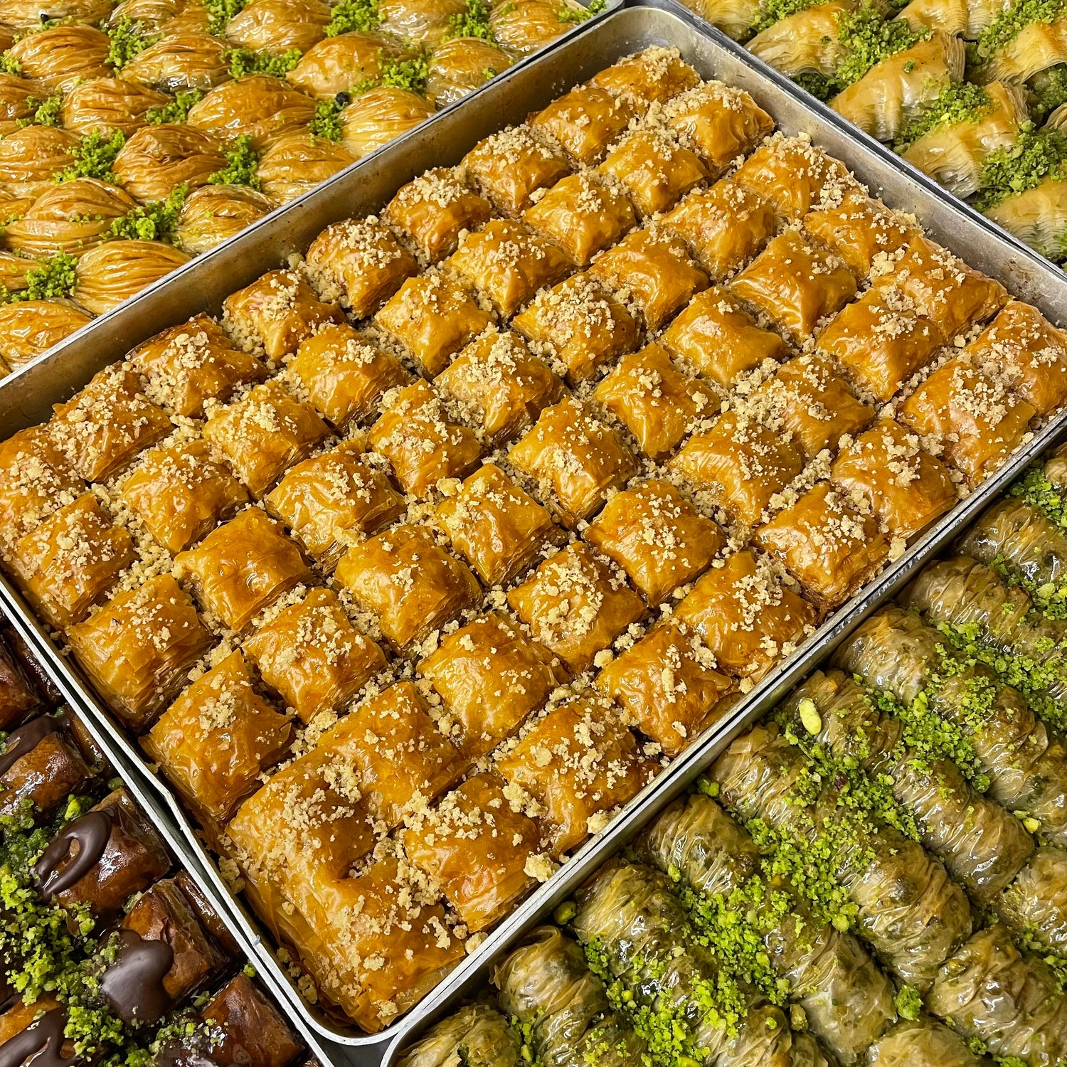 Traditional Turkish Walnut Baklava